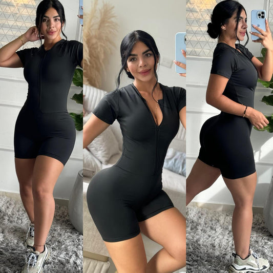 Enterizo Corto Manga Corta