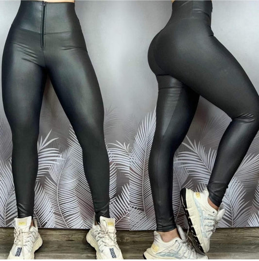 Leggings Efecto Cuerina