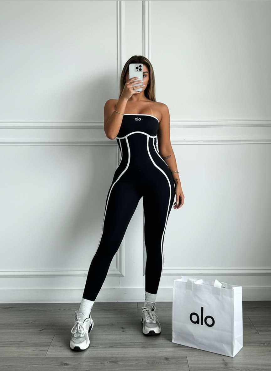 Enterizo Strapless alo